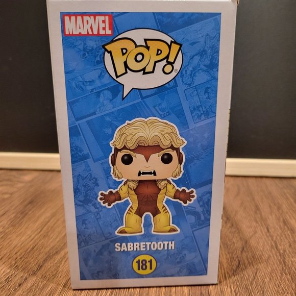 Marvel X-Men Sabretooth Funko Pop - Picture 4 of 9